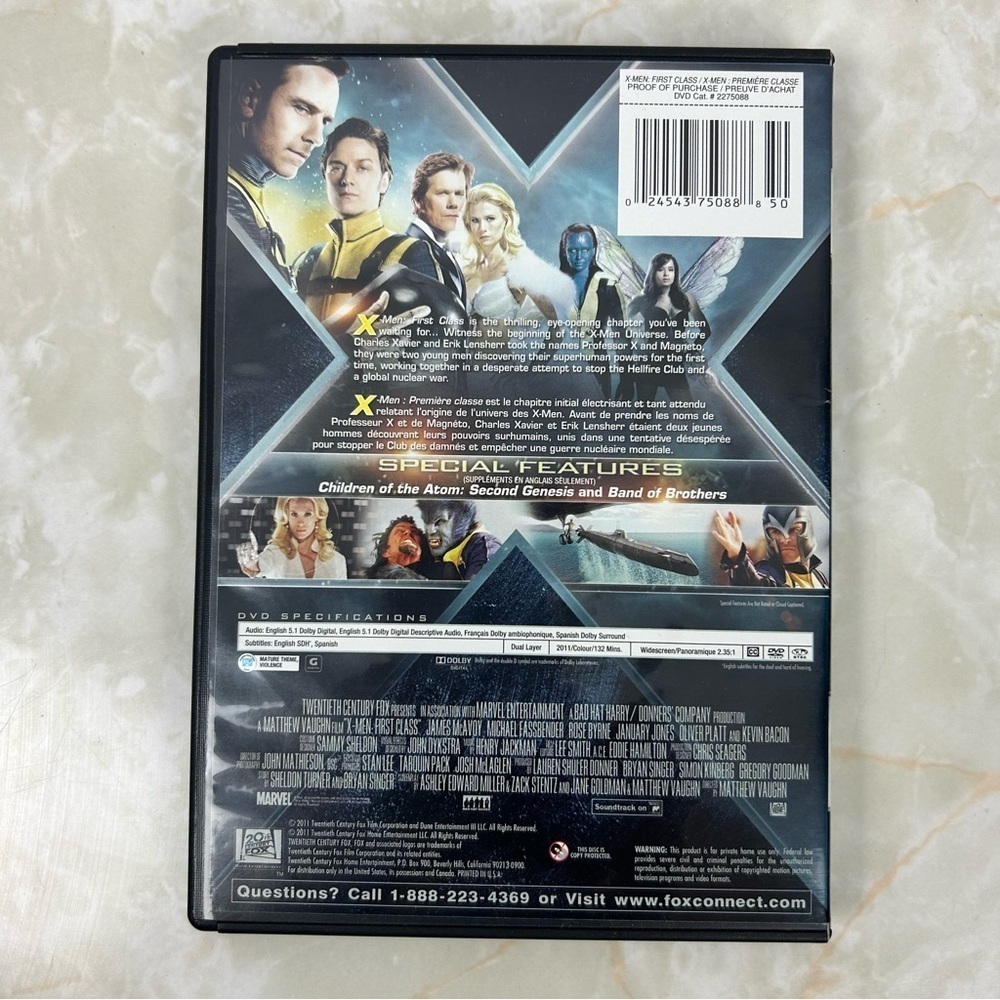 X-Men First Class DVD - Picture 2 of 4